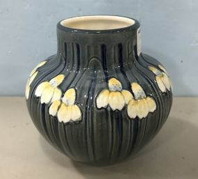 Mottahedeh Numbered Glazed Pottery Vase
