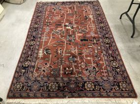 Hand Made Wool Area Rug