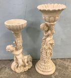 Two Ceramic Figural Planters