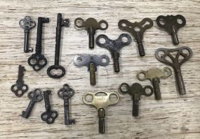 Group of Vintage Keys