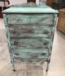 Painted Depression Era Chest of Drawers