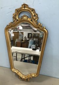 Unique Gold Gilt French Style Mirror