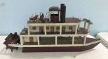 Vintage Hand Crafted Paddle Wheeler