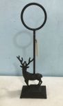 Reproduction Metal Deer Door Stop