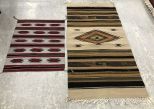 Two Southwest Style Area Rugs