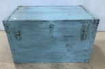 Painted Storage Trunk
