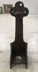 Vintage Mission Oak Umbrella Stand