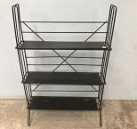 Black Painted Metal Display Rack