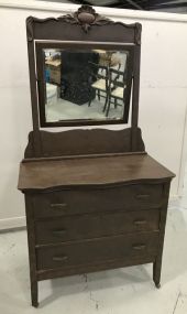 Vintage Three Drawer Dresser