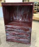 Modern Painted Entertainment Cabinet