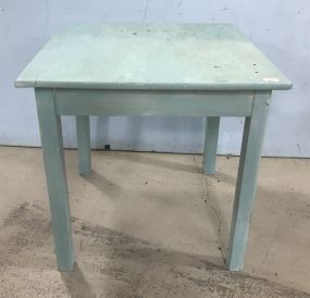 Small Painted Kitchen Square Table