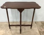 Vintage Mahogany Lamp Table