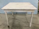 Hand Made Farm Style Painted Table