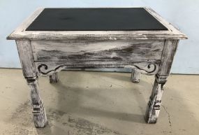 Painted White Lamp Table