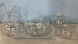 Clear Glass Serving Pieces