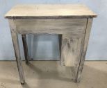 White Painted Wall Table