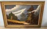 Landscape Oil Painting Signed