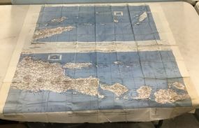 AAF Cloth Map Southwest Pacific Area