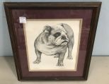 Framed Print of Bully