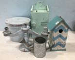 Four Painted Decorative Items