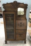 Victorian Style Bookcase Secretary