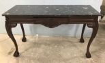 Reproduction Antique Ball-n-Claw Sofa Table/Wall Console