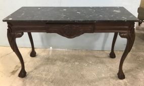 Reproduction Antique Ball-n-Claw Sofa Table/Wall Console