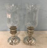 Newport Sterling Weighted Candle Holders