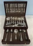 Set Baroque by Goldfinger Silver Plate Flatware Set