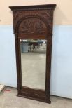 Reproduction Carved Pier Mirror