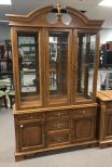 Bassett Oak Finish Cabinet