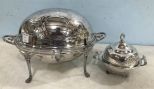 Silver Plate Serving Footed Dishes
