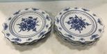 Large Ironstone Blue & White Plates