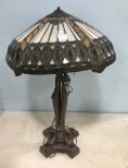 Replica Slag Glass Table Lamp