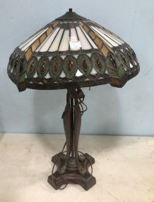 Replica Slag Glass Table Lamp