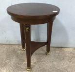 Small French Style Accent Round Table