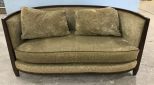 Swaim Carved Upholstered Sofa