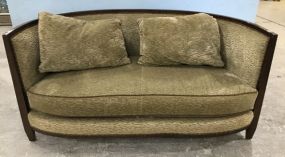 Swaim Carved Upholstered Sofa