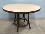 Ficks Reed Bamboo Style Round Table