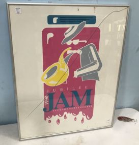 1990 Jubilee Jam Signed Poster