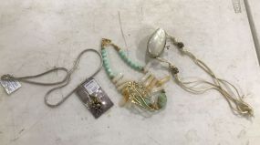 Sidney Carron Necklace and Two Costume Necklaces