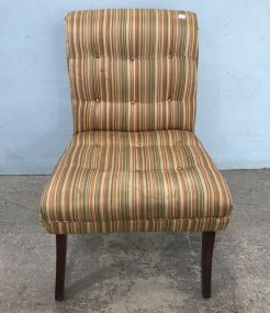 Modern Striped Side Chair