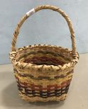 Native American Style Woven Basket