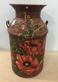 Vintage Hand Painted Milk Jug