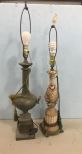 Two Vintage Decor Lamps