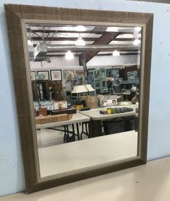 Modern Beveled Wall Mirror