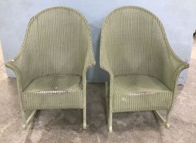 Vintage Wicker Rockers