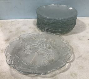 Group of Christmas Large Platters
