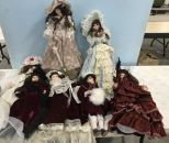 Large Collectible Doll Group