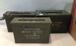 Three Ammo Boxes